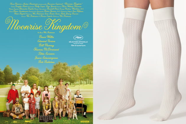 Des chaussettes montantes façon Suzy Bishop dans "Moonrise Kingdom"