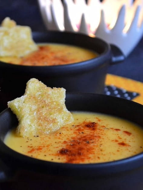 Soupe de carottes &agrave; l'orange