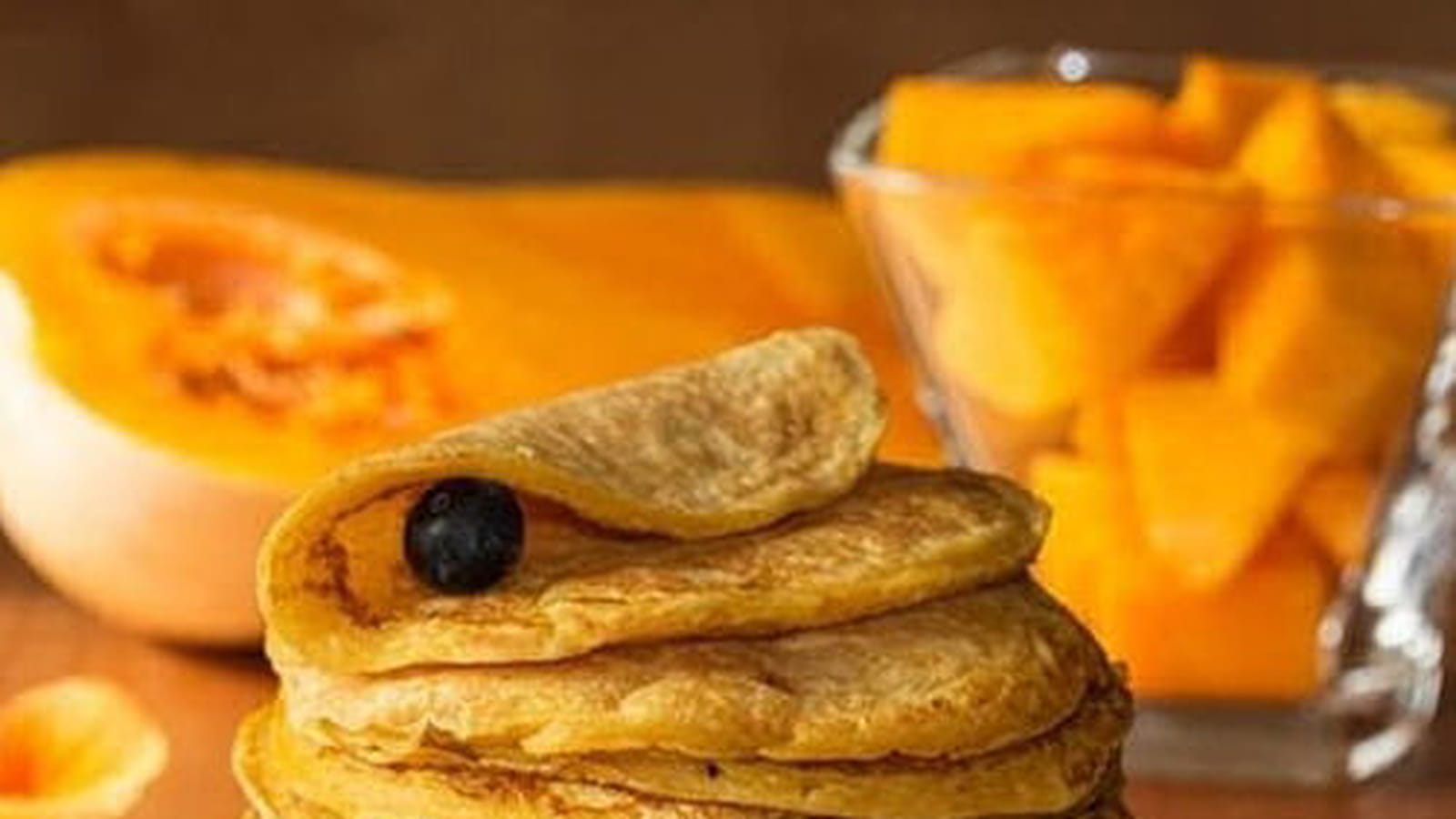 Pancakes à la courge butternut