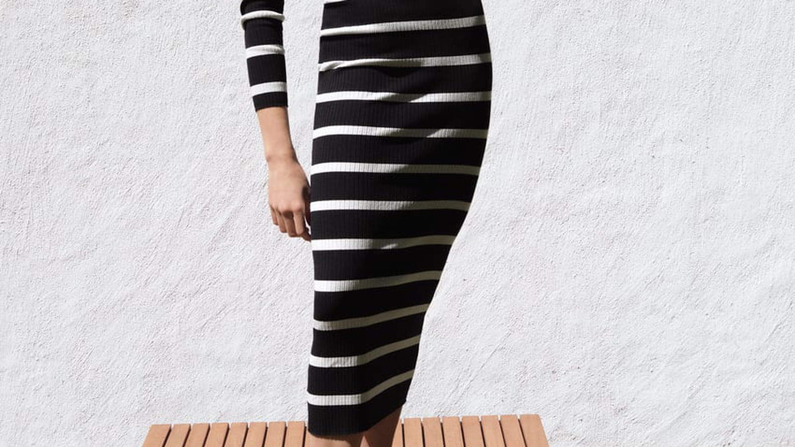 Robe en maille 