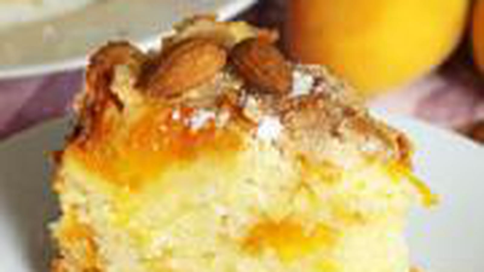 Gâteau moelleux aux abricots