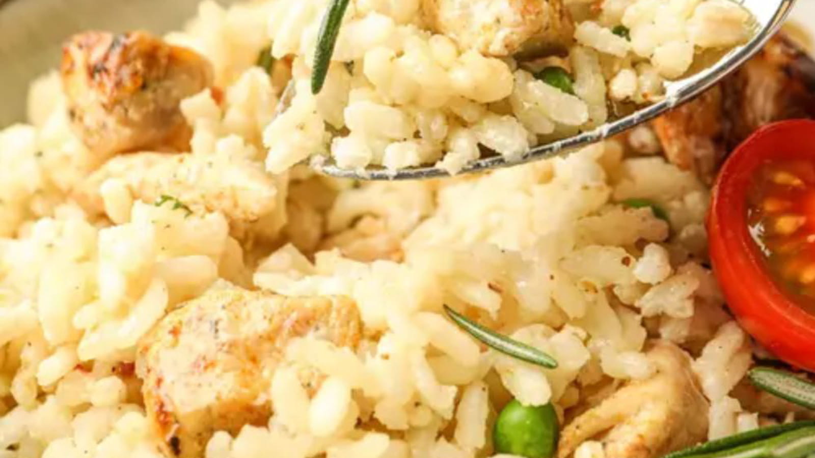 Risotto de poulet au Cookeo