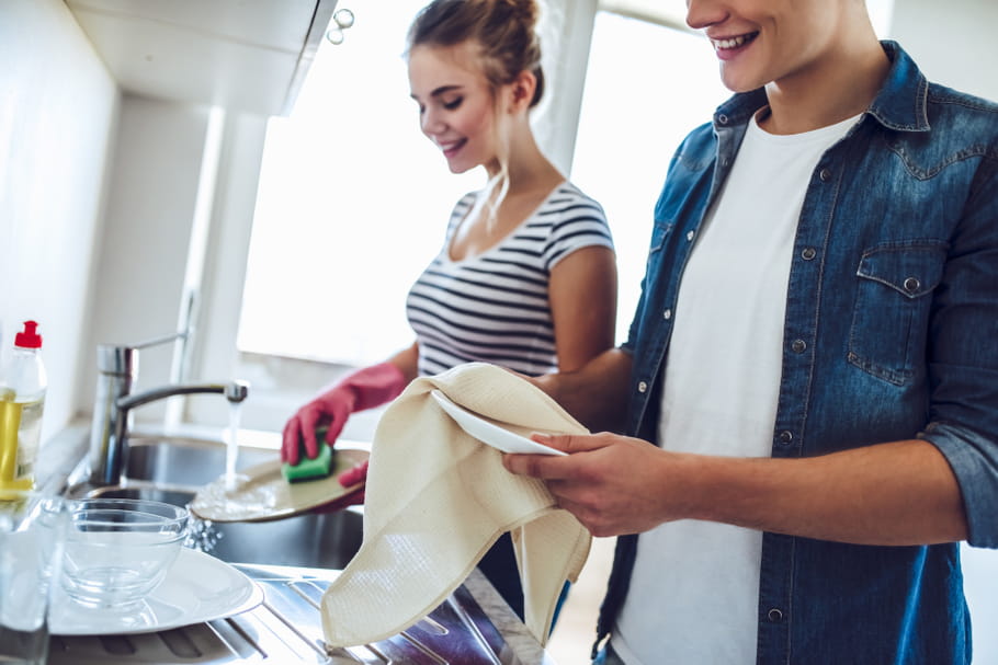 Pour un couple bien dans son assiette, partagez la vaisselle