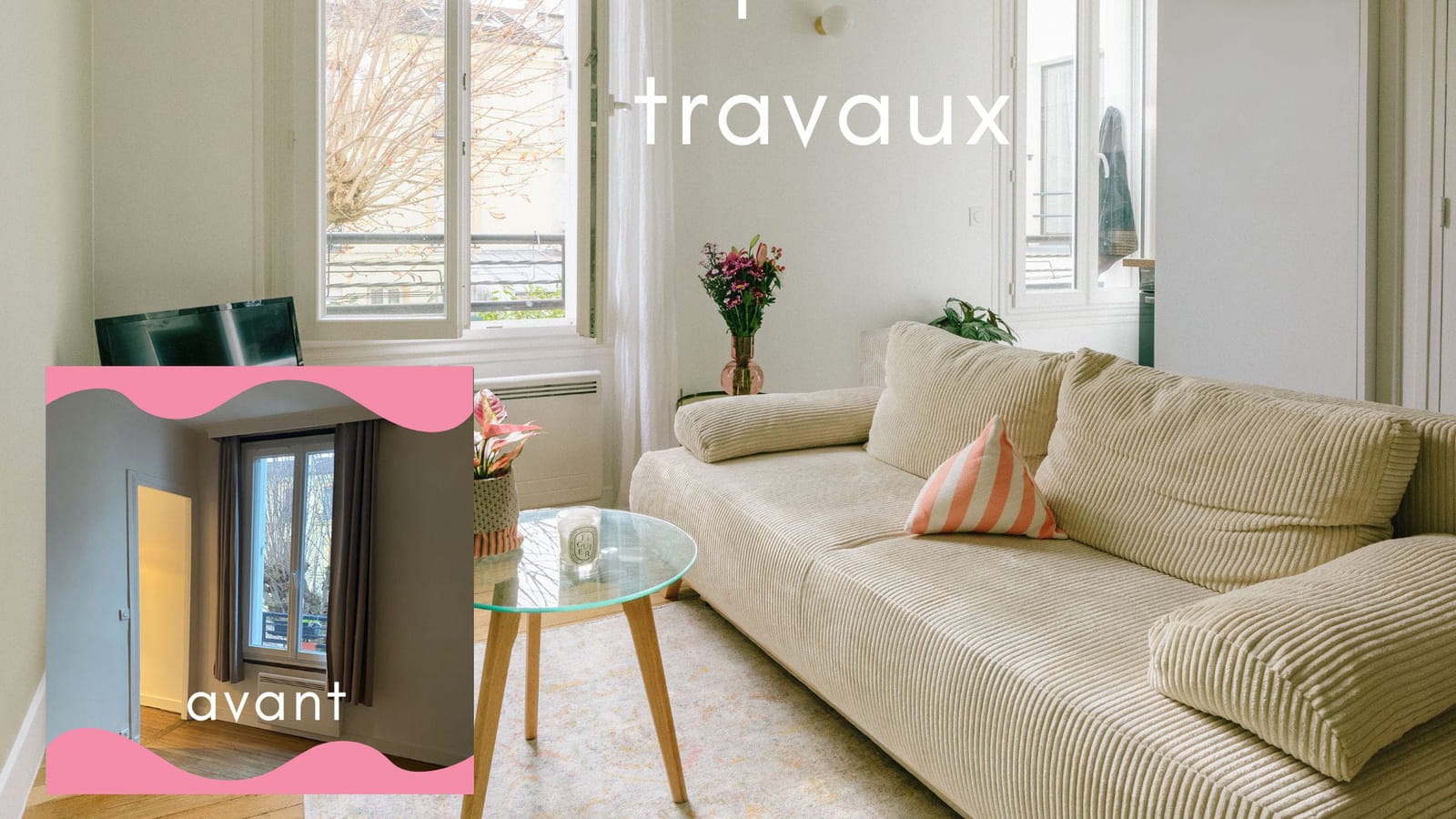 35 m² rénovés