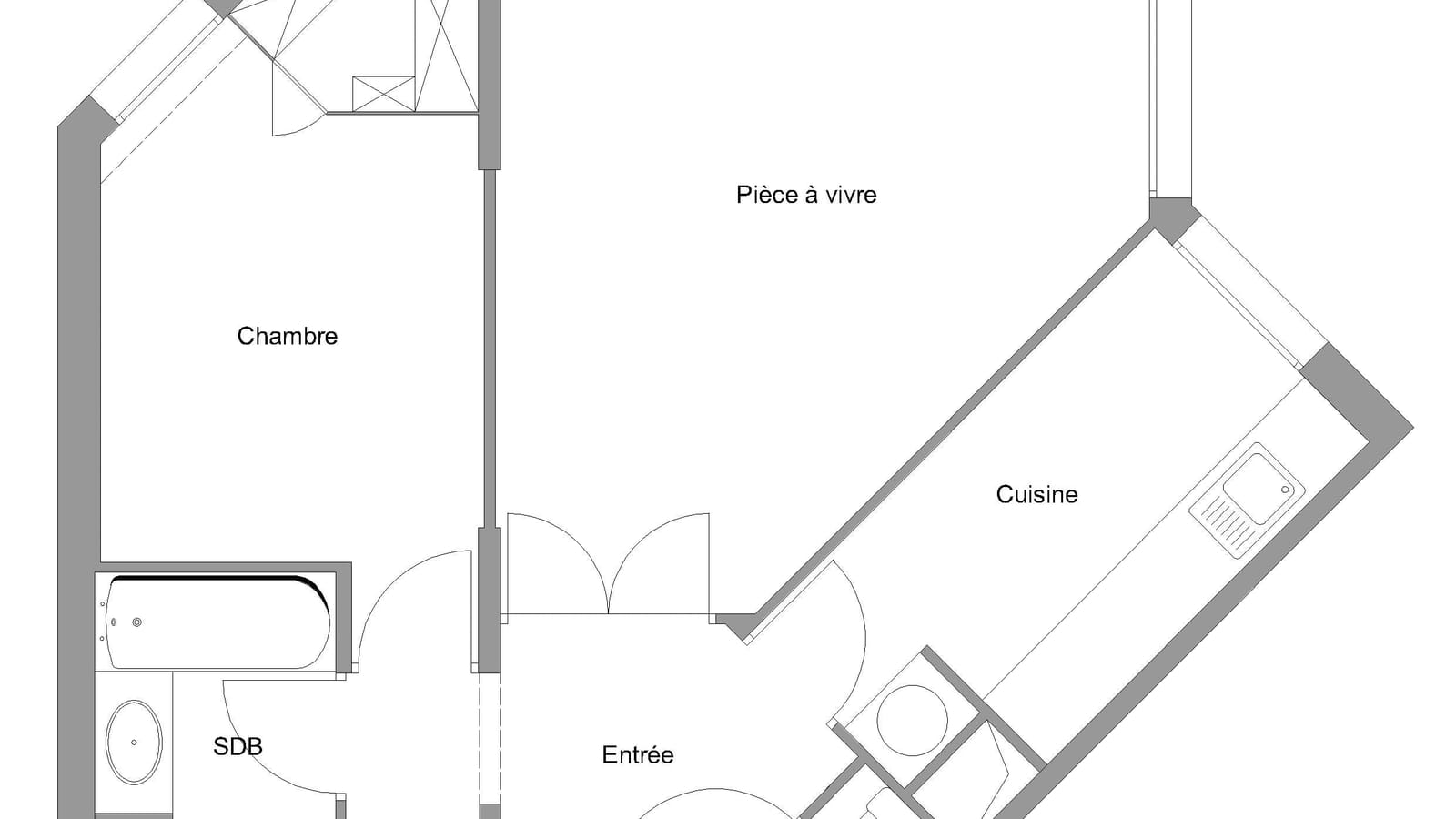 Plan avant travaux 