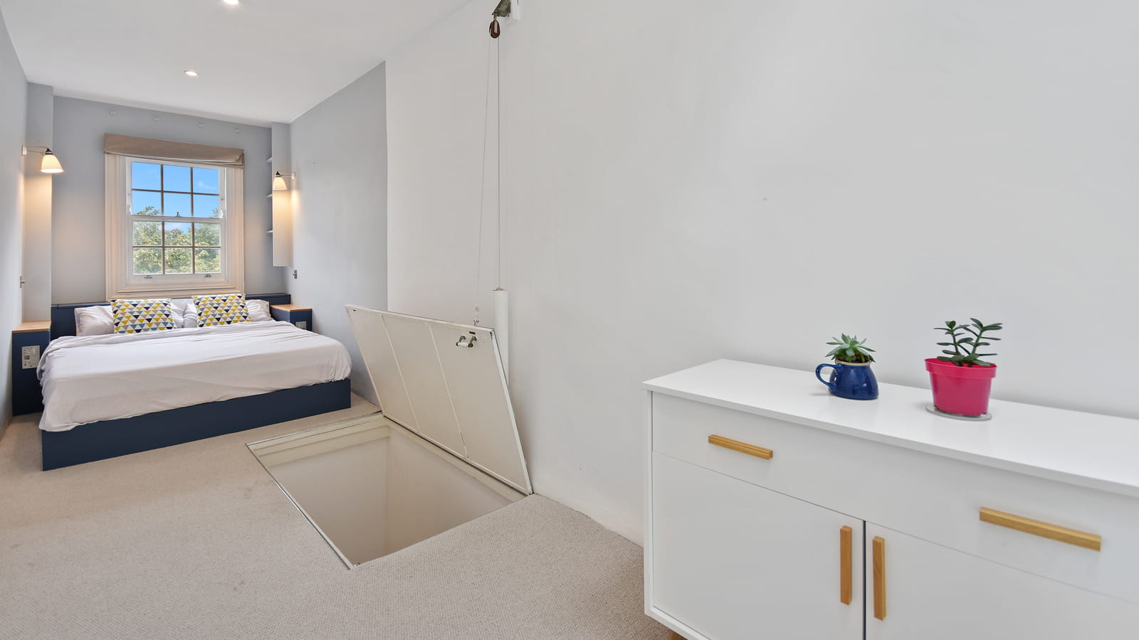 Chambre dernier étage