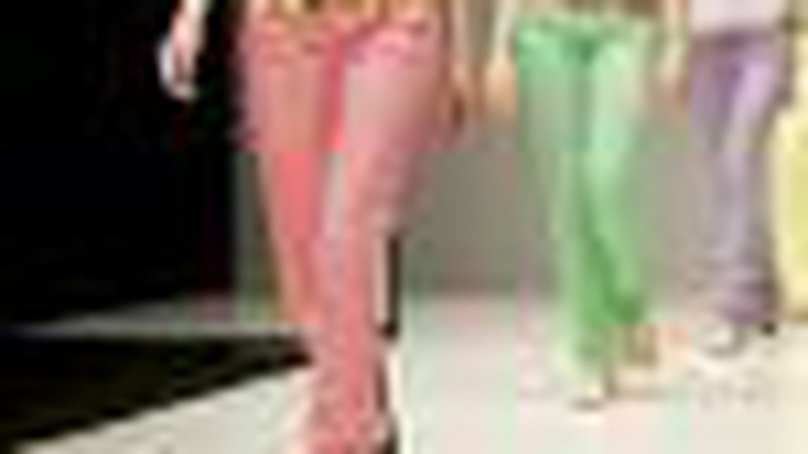 Jean rose de Benetton