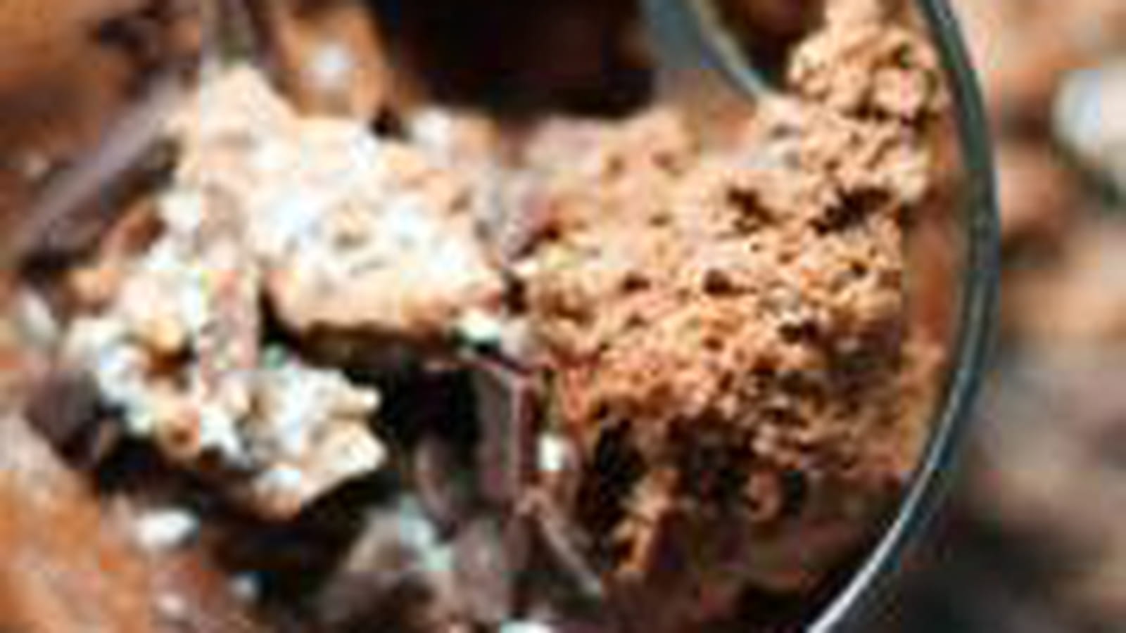 Mousse au chocolat croquante