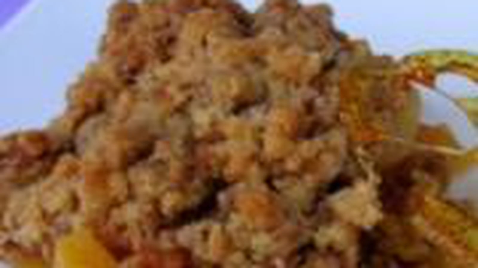 Crumble exotique aux speculoos