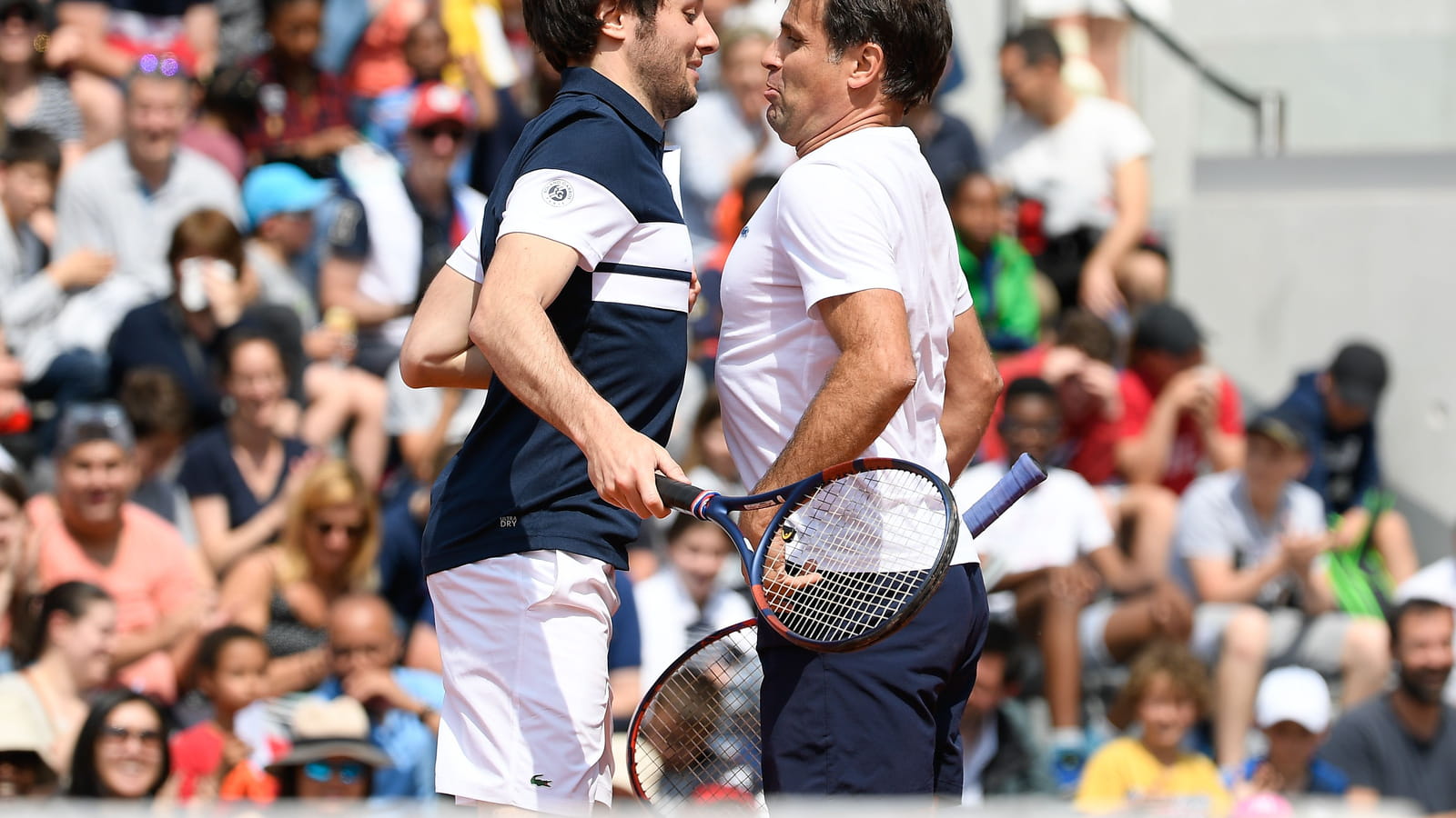 Vianney et Fabrice Santoro