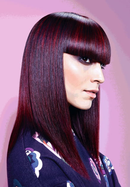 Les reflets cuivr&eacute;s de Schwarzkopf Professional