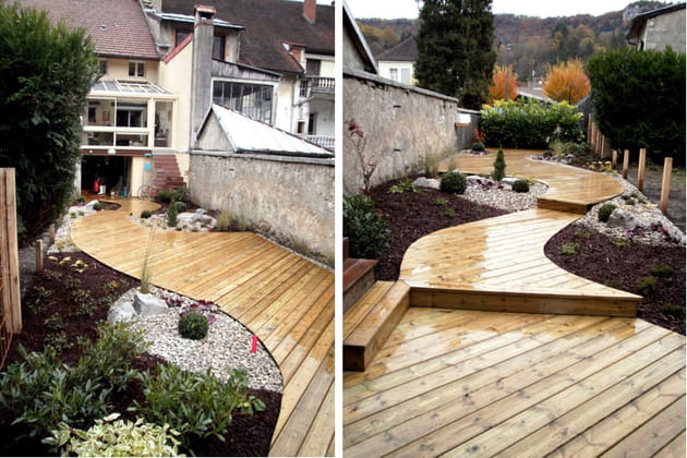 Un sentier à étages