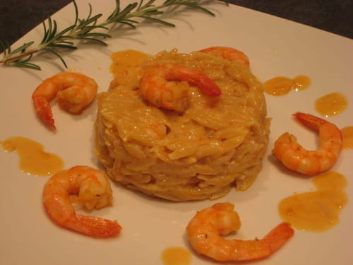 Pastasotto aux crevettes