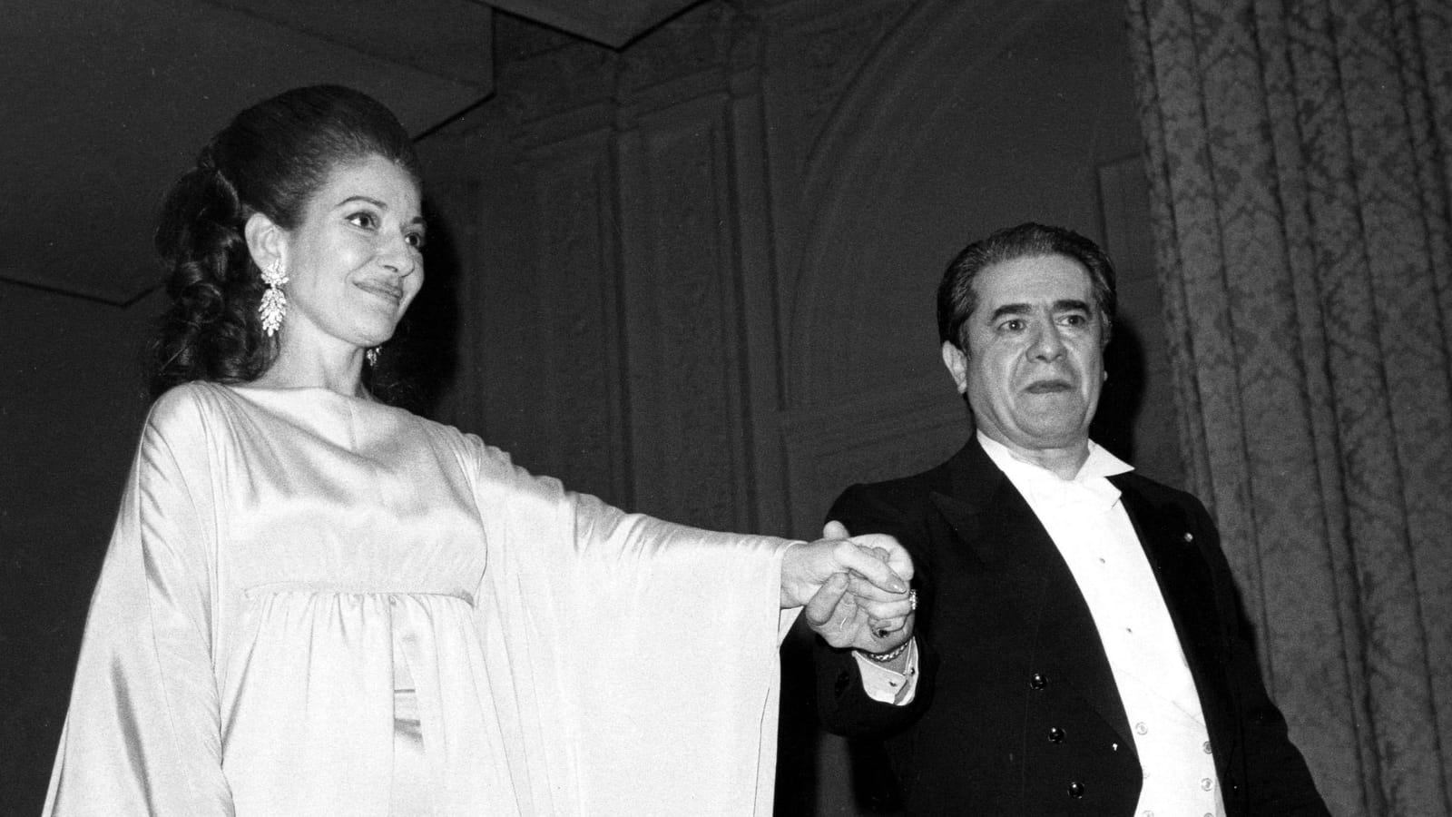 Avec son dernier amant, le tenor Giuseppe di Stefano
