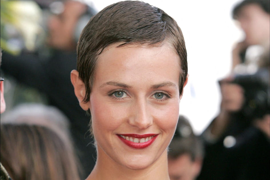 C&eacute;cile de France est androgyne en brune