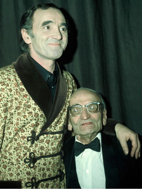 Charles Aznavour et son papa