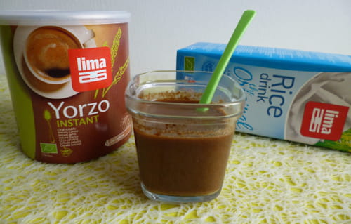 Yaourts végétaux de riz à l'orge torréfiée Yorzo Lima