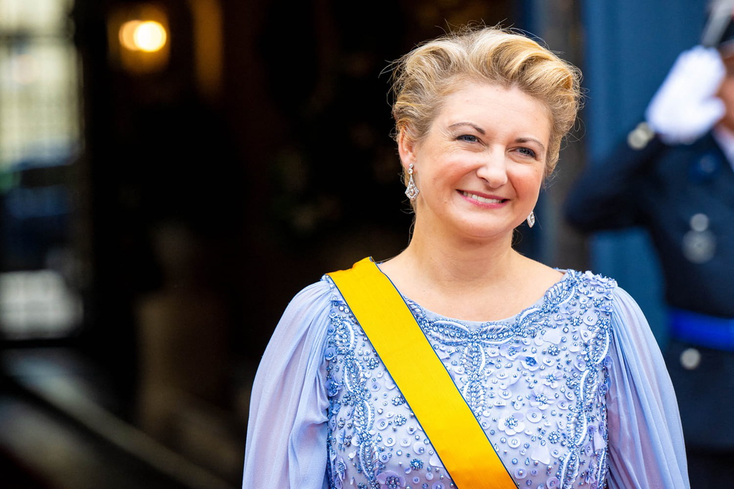 After Mathilde of Belgium, Stéphanie of Luxembourg also falls for Sézane earrings After Mathilde of Belgium, Stéphanie of Luxembourg also falls for Sézane earrings