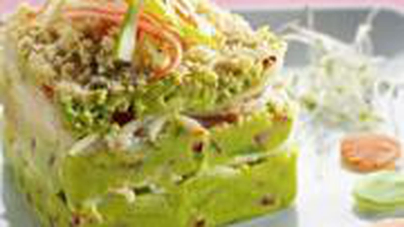 Surimi sur son croustillant biscuit