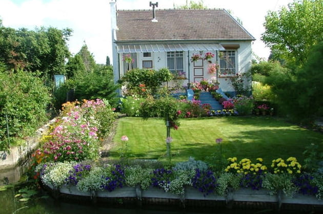 Pr&egrave;s d'un hortillonnage