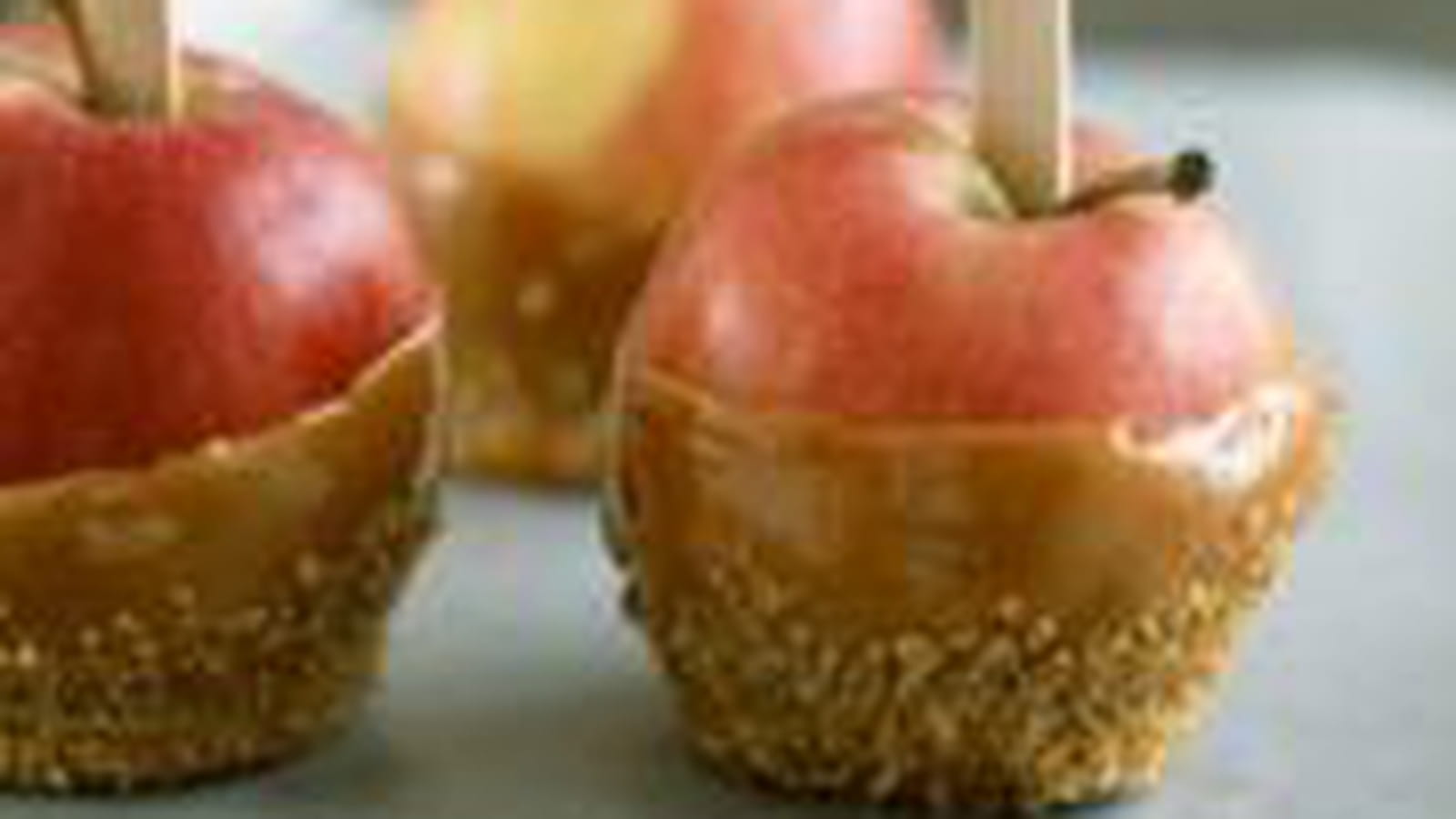 Pommes d'amour au caramel