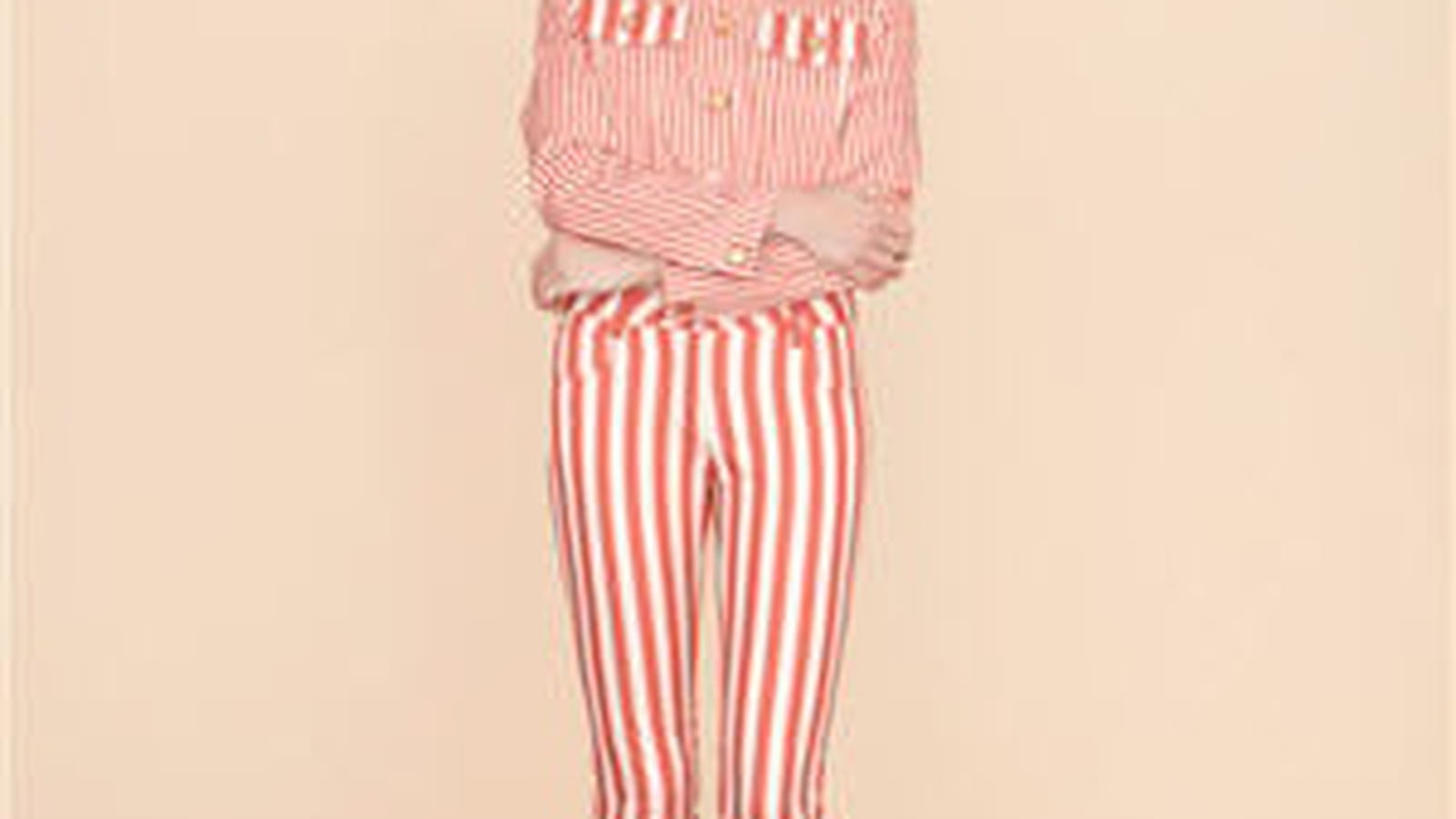 Pantalon rayé de Sessùn