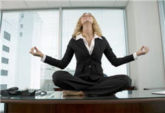 au bureau ou chez vous, prenez quelques minutes pour laisser flotter vos pensées