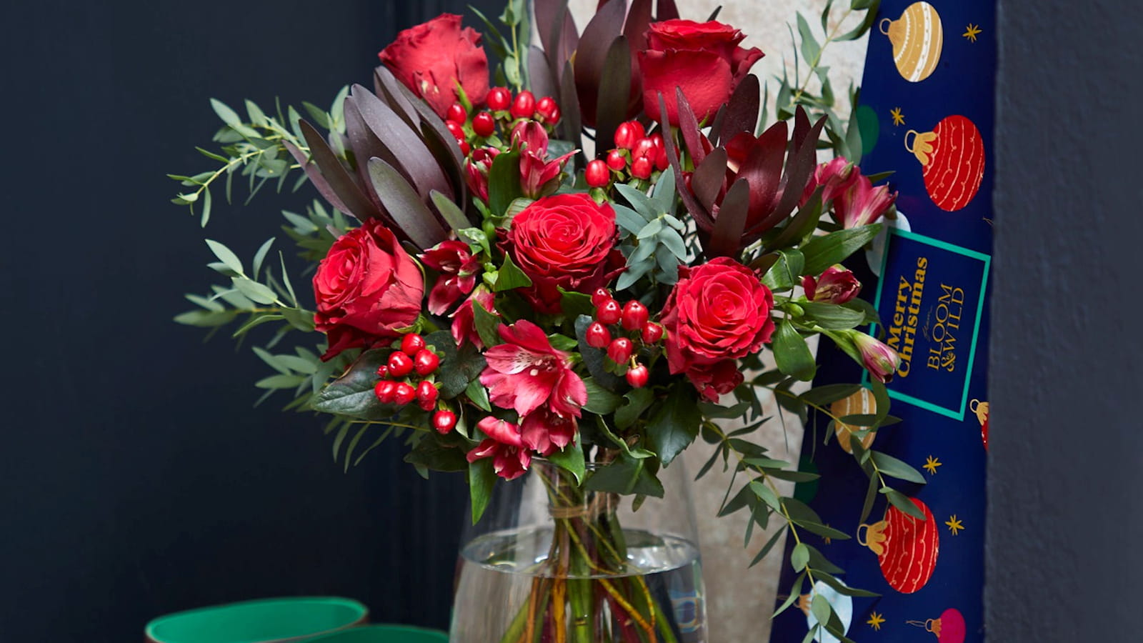 Bouquet rouge