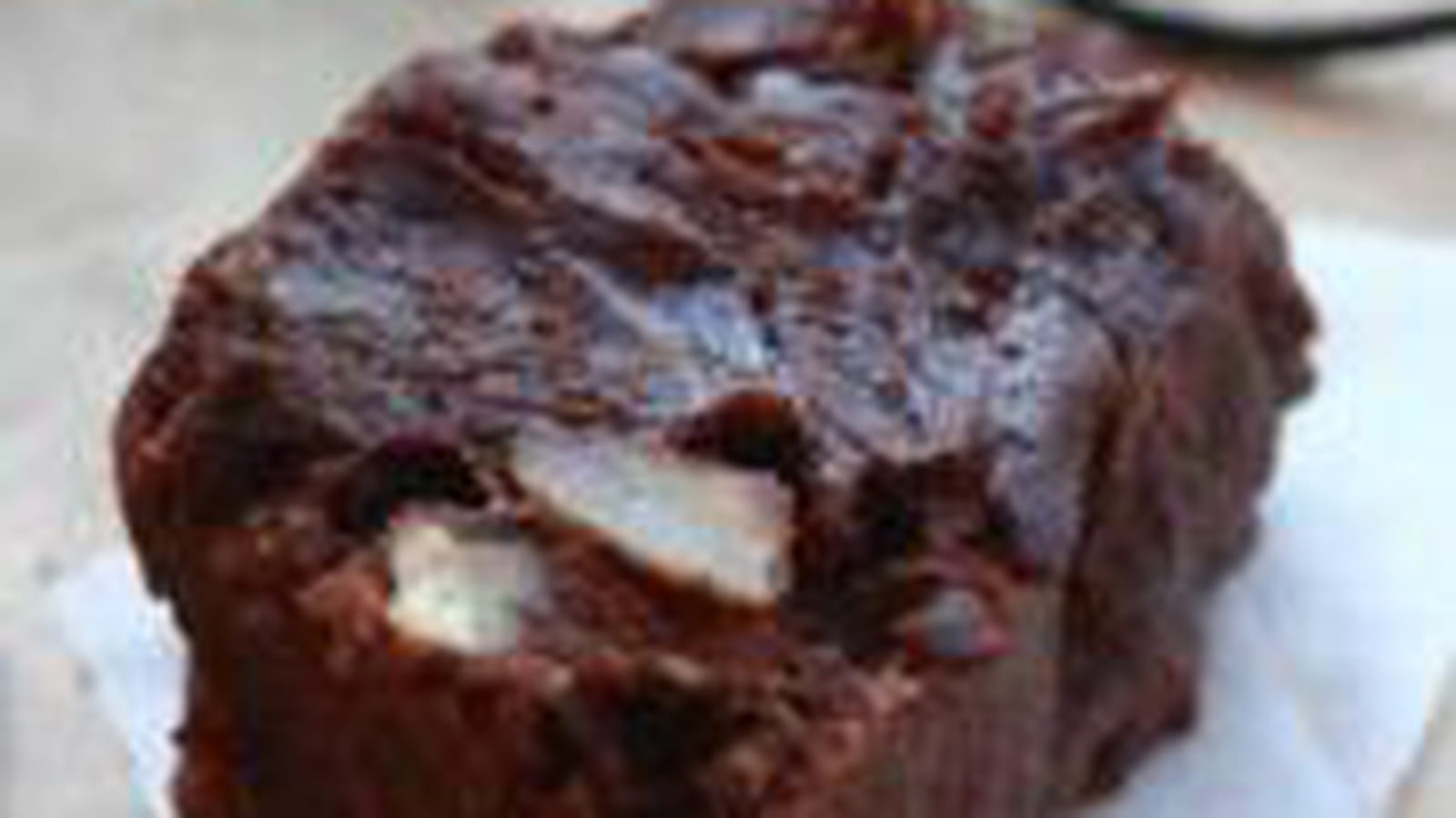 Mini brownie chocolat intense