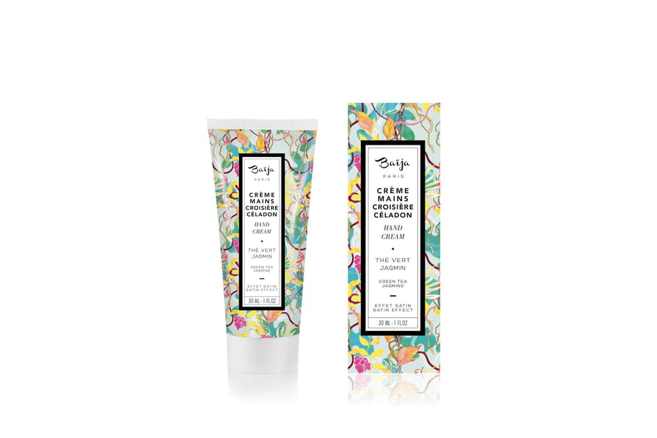 Cr&egrave;me mains Crois&egrave;re Celadon, Baija