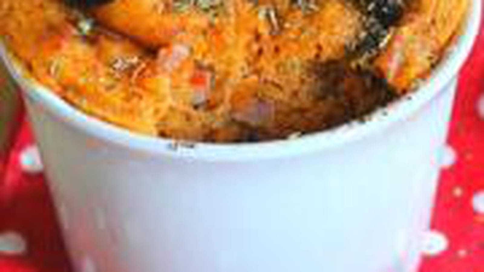 Pizza façon Mug Cake