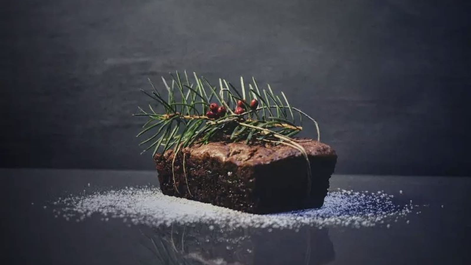 Pudding de Noël végétalien au chocolat et fruits secs