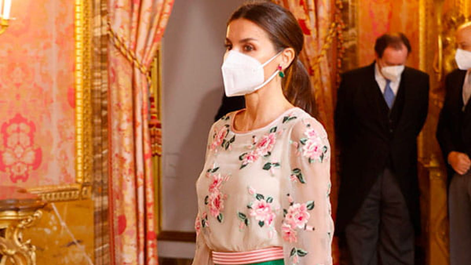 Letizia d'Espagne le 17 janvier 2022