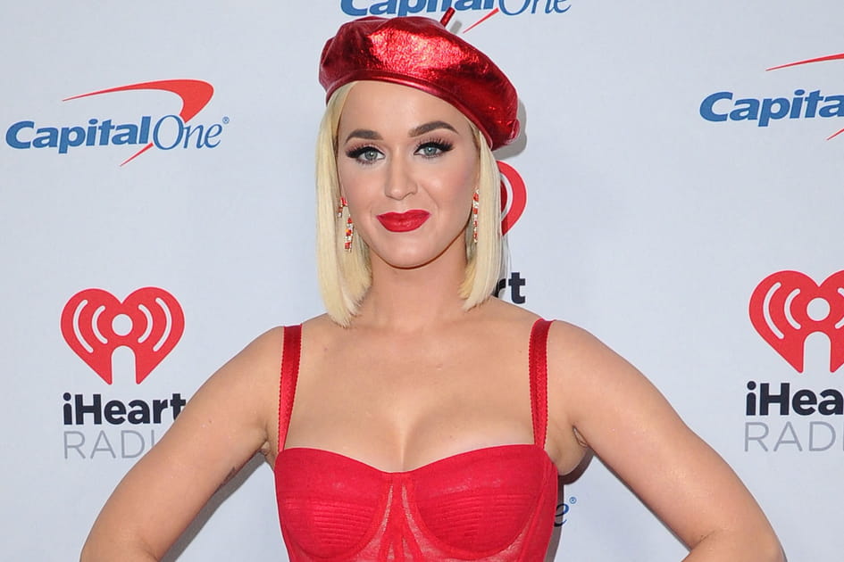 Le carr&eacute; lisse de Katy Perry