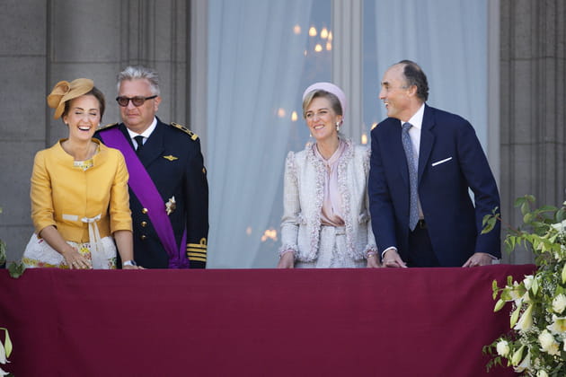 Astrid de Belgique au Palais Royal pour la Fête Nationale Belge