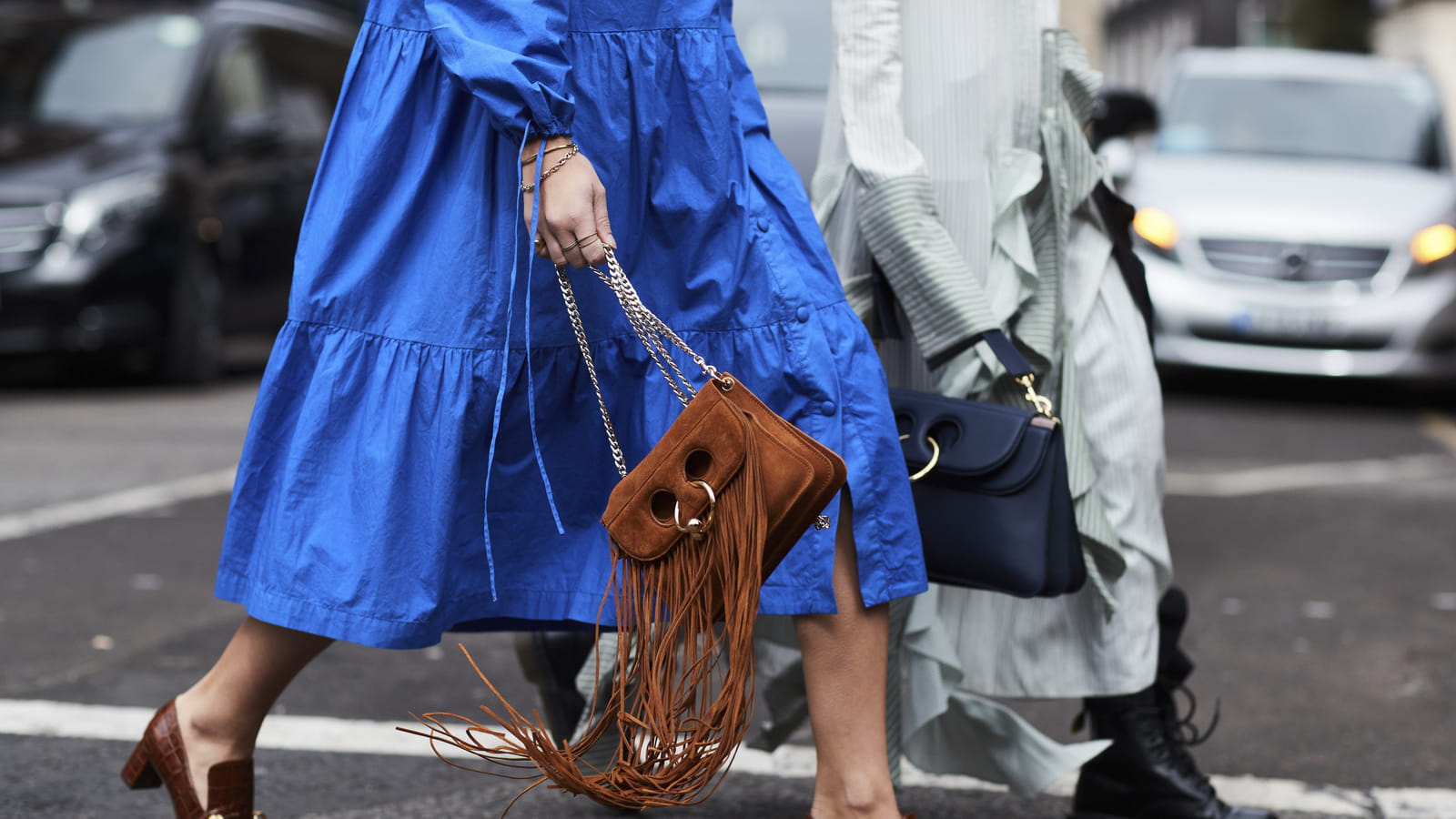 Les street styles de la fashion week printemps-été 2018