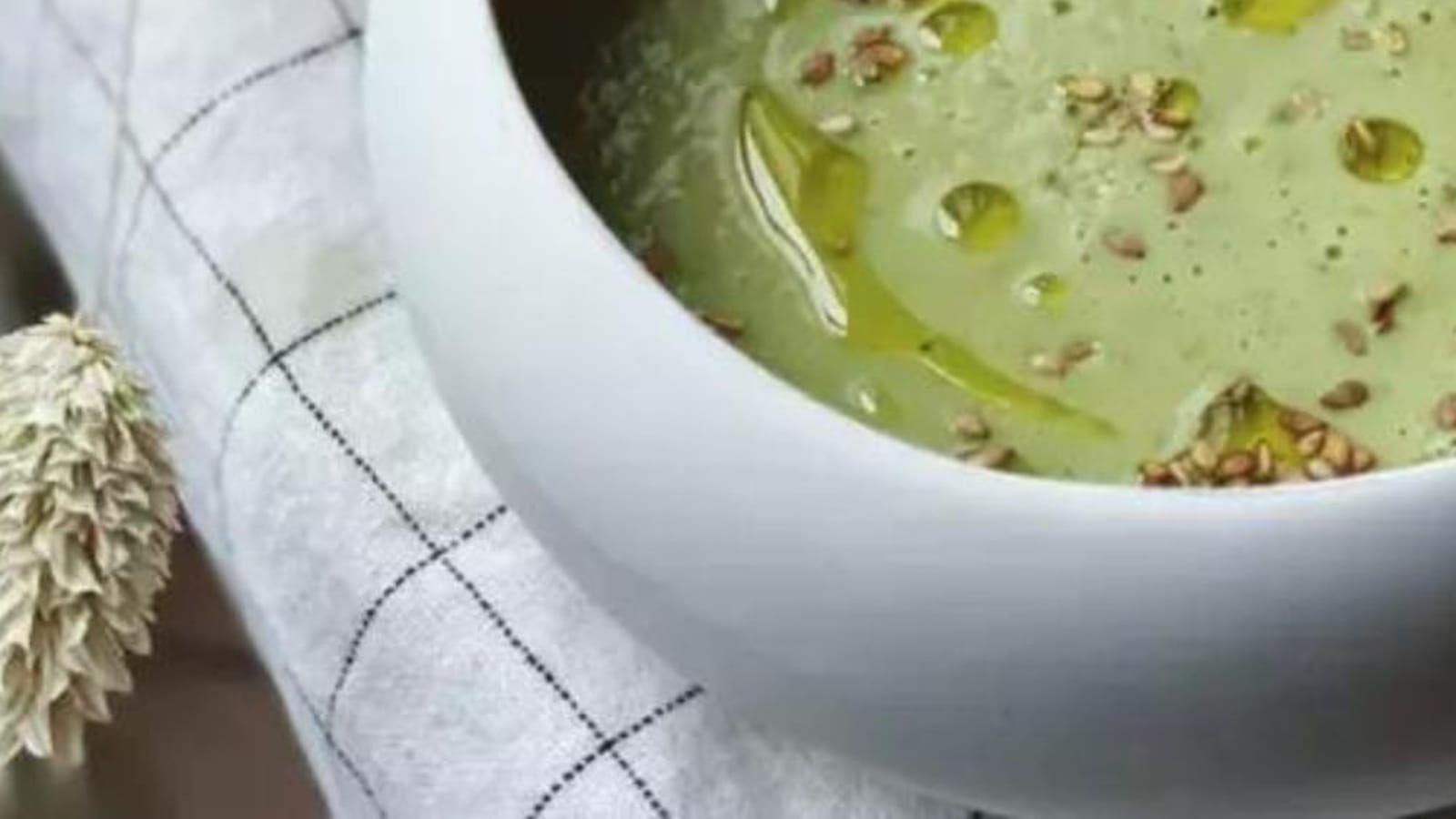 Gaspacho concombre et pomme