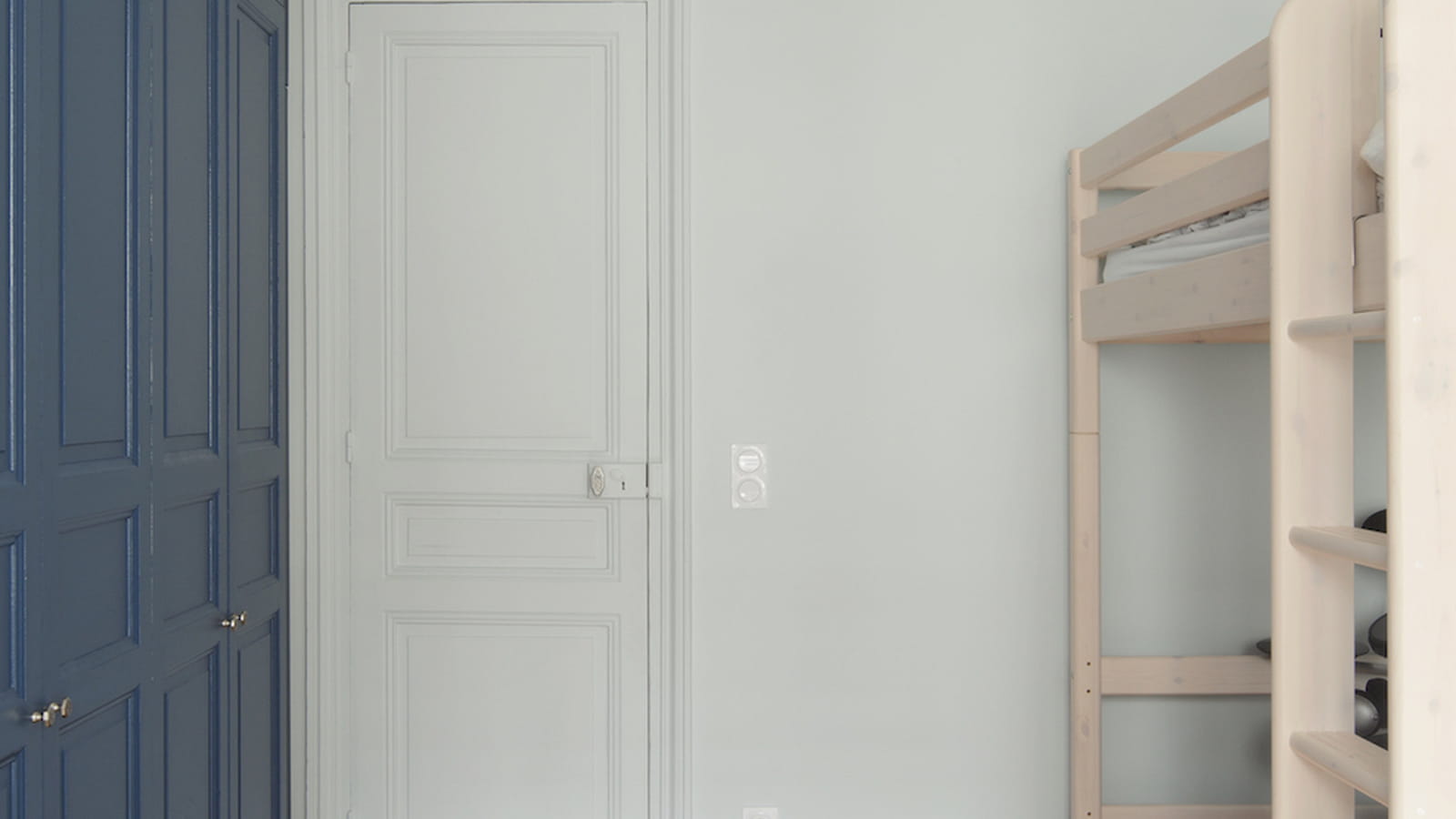 Chambre bleue