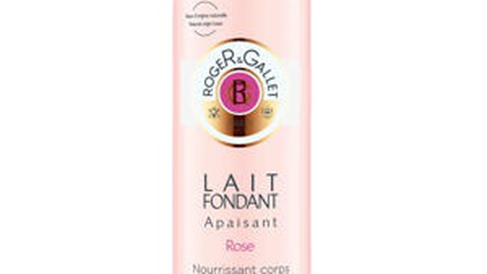 Le lait fondant apaisant rose de Roger&Gallet