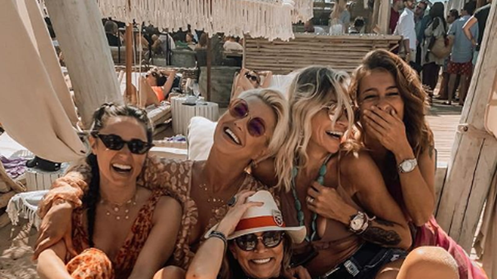 Capucine Anav, Katrina Patchett, Fiona Cabaye et Marjorie Mordiconi