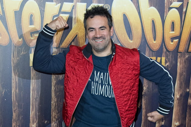Alex Goude, à l'avant-première de "Astérix & Obélix : l'Empire du milieu"