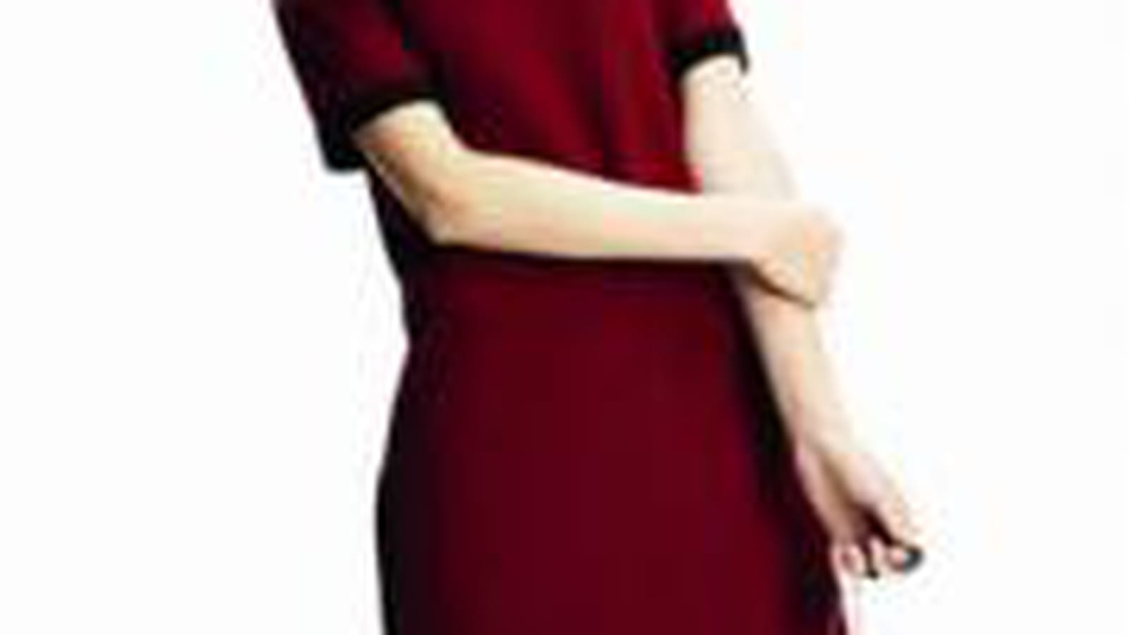 Robe bordeaux de Kookaï