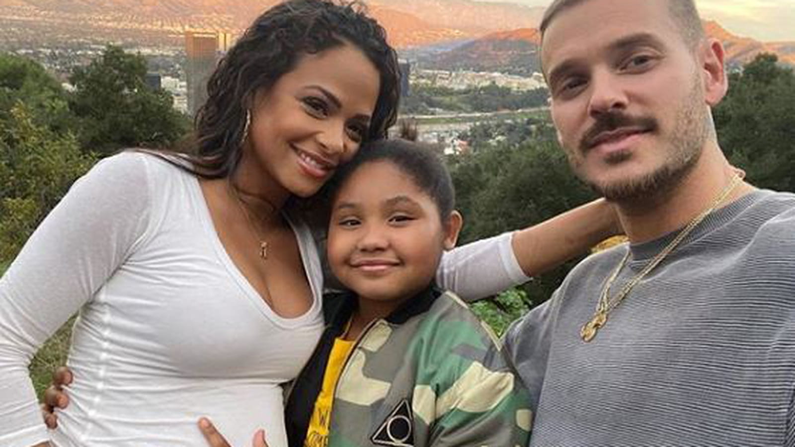 Christina Milian, Violet et M.Pokora