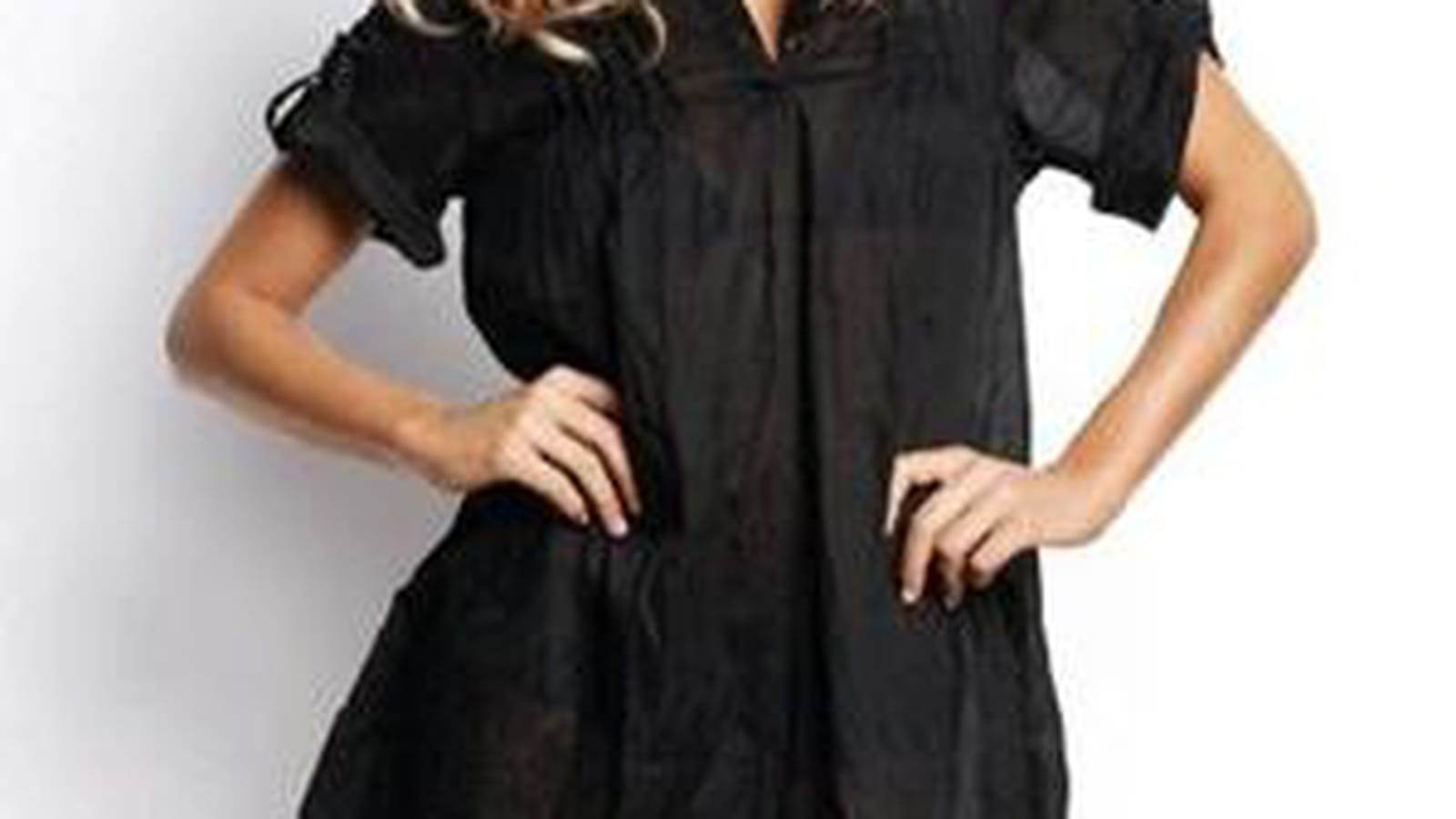 Tunique noire de Seafolly 