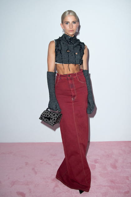 Caroline Daur au défilé Acne Studios