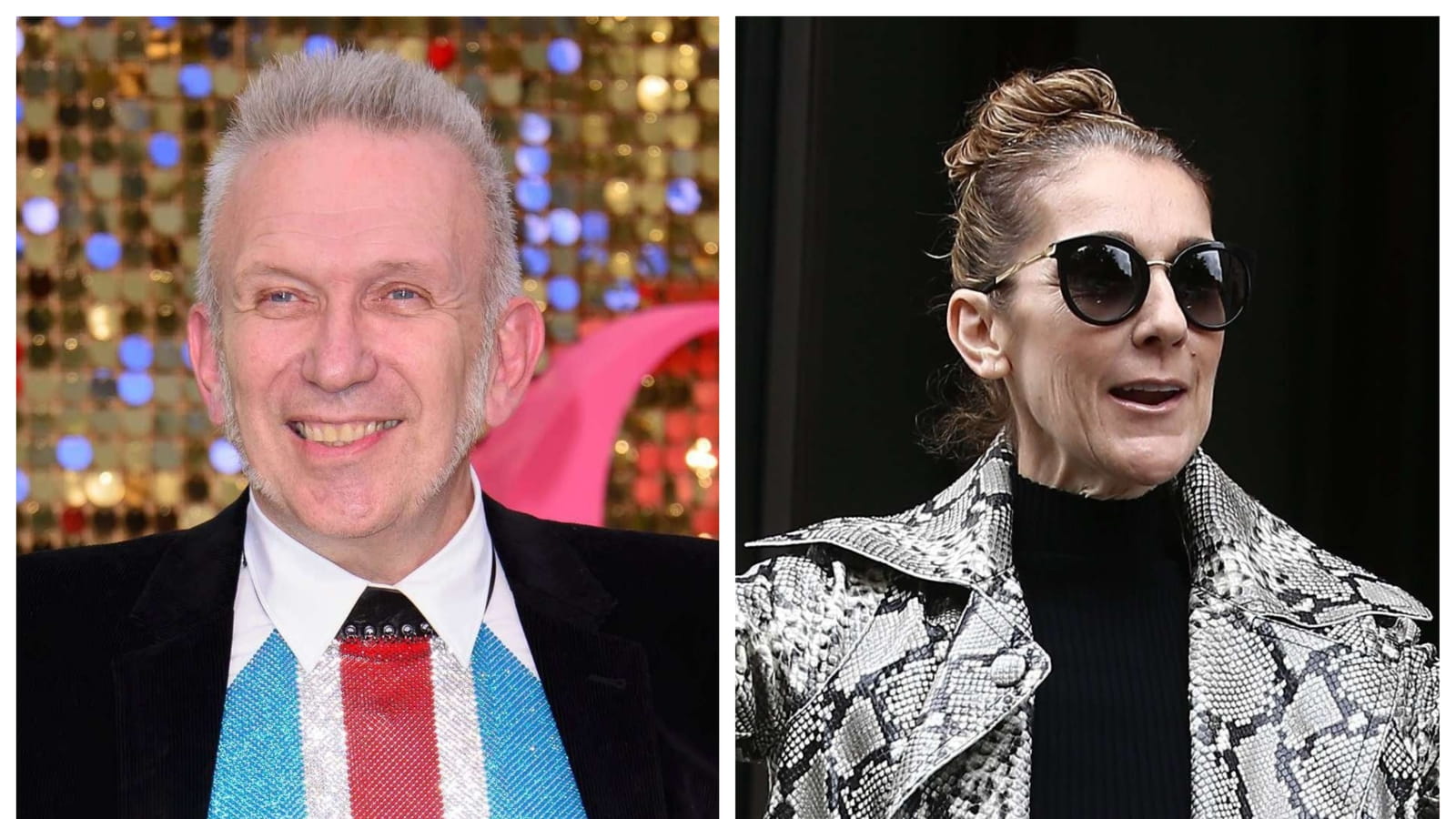 Jean-Paul Gaultier et Céline Dion 