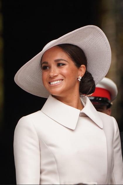 Le chignon bas de Meghan Markle