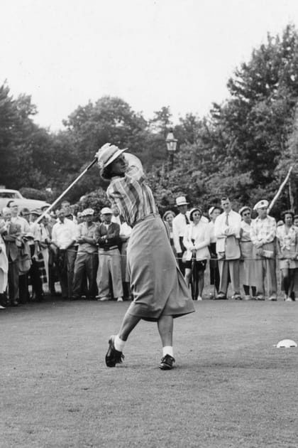 L'athl&egrave;te Babe Didrikson Zaharias en 1954