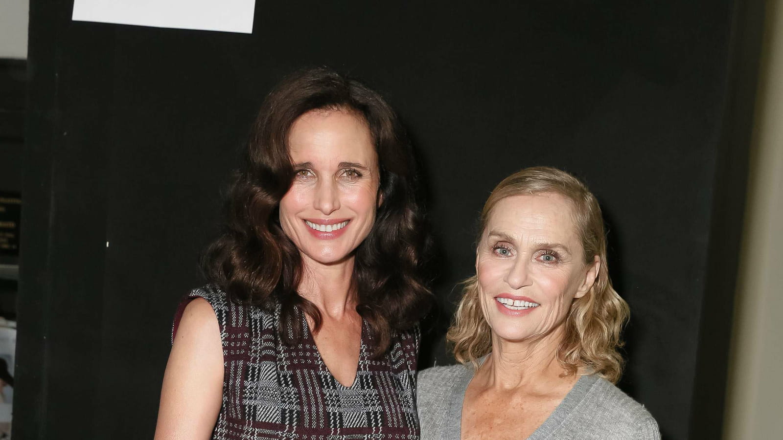 Andie MacDowell et Lauren Hutton