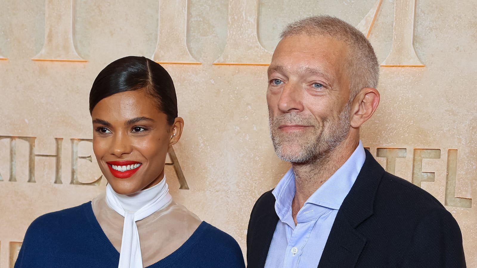 Tina Kunakey et Vincent Cassel, parents d'Amazonie